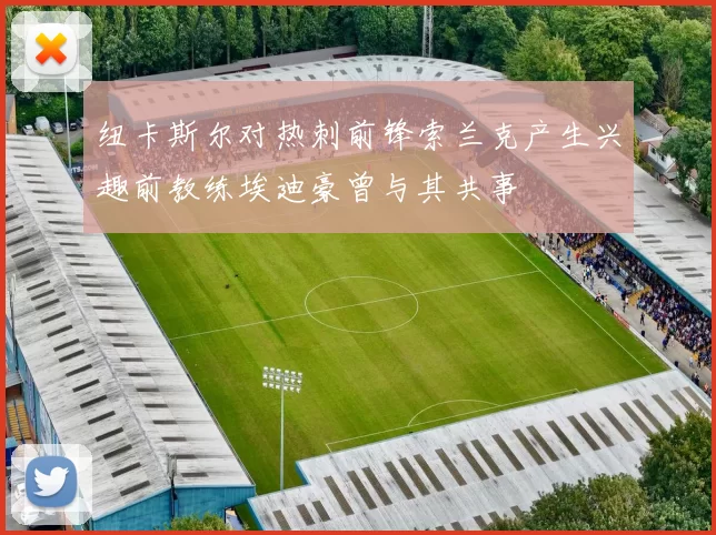 纽卡斯尔对热刺前锋索兰克产生兴趣前教练埃迪豪曾与其共事